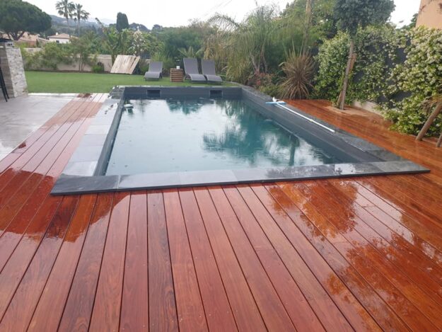 installateur terrasse bois sanary plage piscine ms construction bois