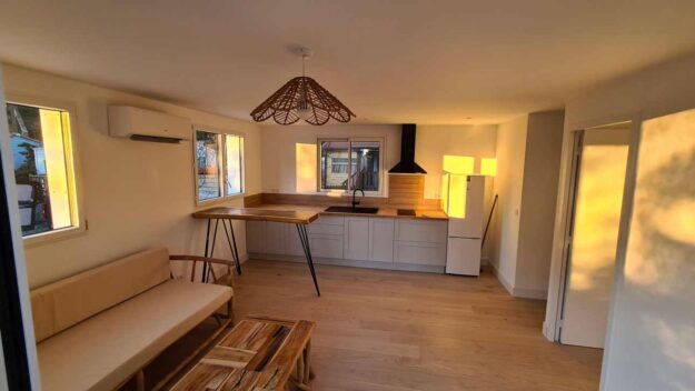constructeur maison bois 40m2 le beausset castellet coin cuisine ms construction bois renovation